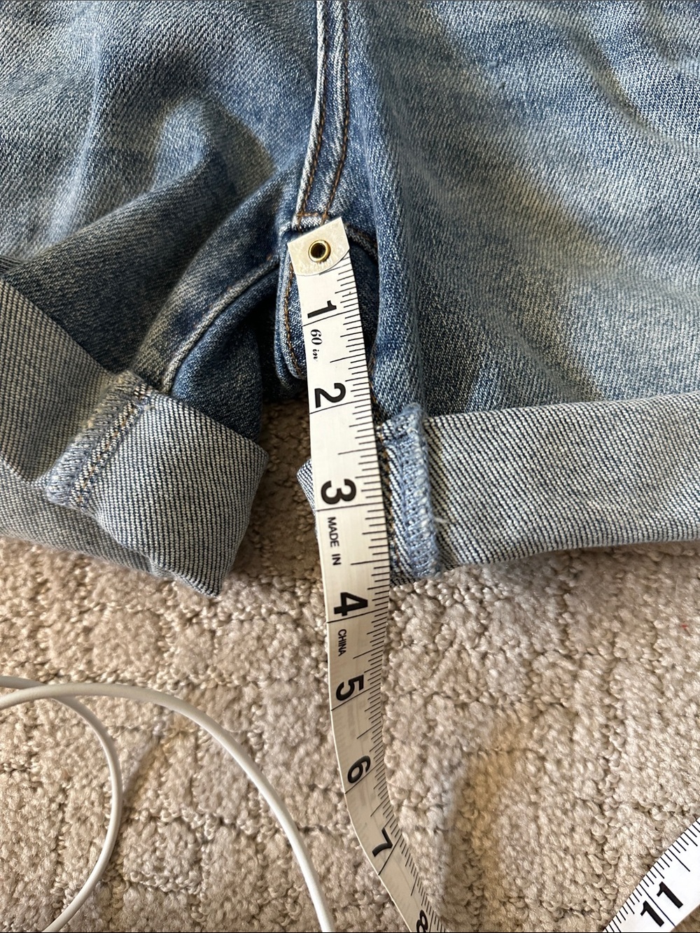 Judy Blue Light Blue Denim Short Sleeve Romper - Picture 5 of 7